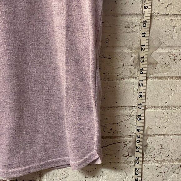 ChicโLavender Knit Button-Sleeve Top XL โ Soft & Stylish Casual Vibes - Picture 3 of 9